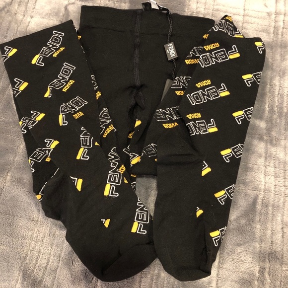 NWT Fendi logo leggings - Picture 1 of 5